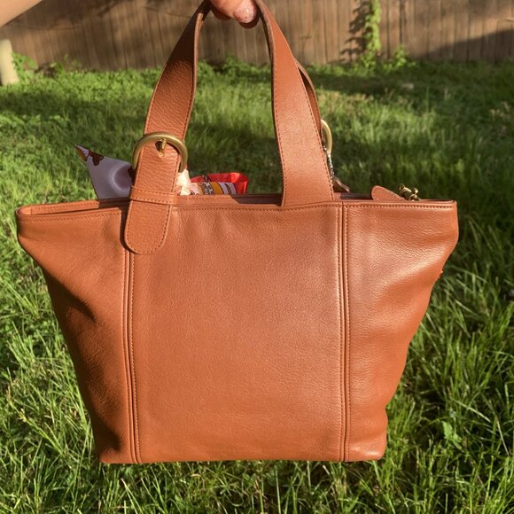 Vintage Coach Waverly Bag 4133 British Tan 1994 - Picture 6 of 16